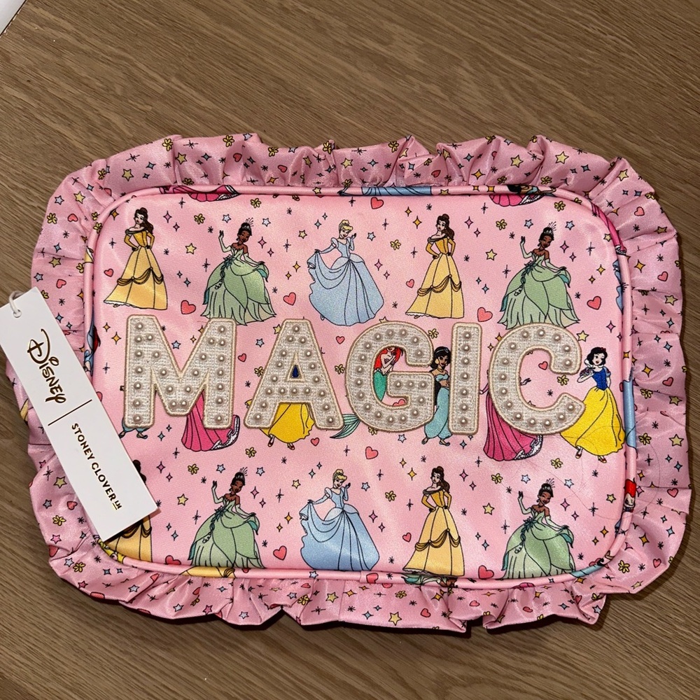 Stoney Clover Lane SCL Disney Princess Pouch NWT never used
